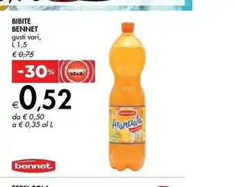 Bennet Bennet Aranciata offerta