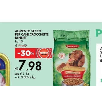 Bennet Bennet Alimento Secco Per Cani Crocchette offerta