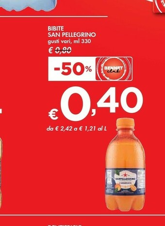 San Pellegrino San Pellegrino - Aranciata Amara 330 g(ml)