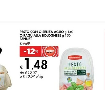 Bennet Pesto offerta