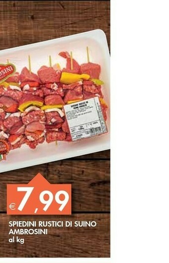 Bennet Ambrosini Spiedini Rustici Di Suino offerta