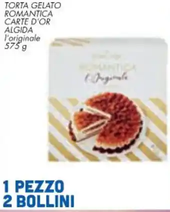 Conad Margherita TORTA GELATO ROMANTICA CARTE D'OR ALGIDA 575 g offerta