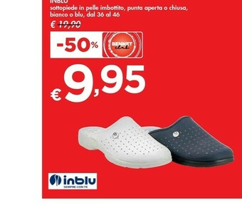 Bennet Inblu Ciabatte Sanitarie offerta