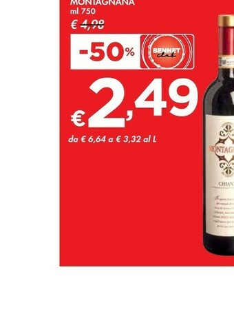 Bennet Montagnana Chianti DOCG offerta