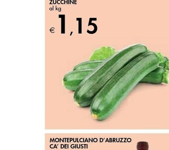 Bennet Zucchine offerta