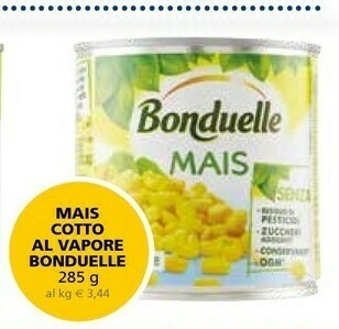 Il Gigante Bonduelle Mais Cotto Al Vapore offerta