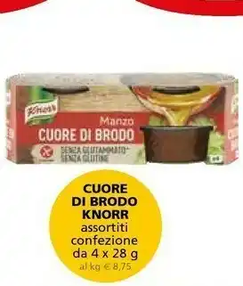 Il Gigante Knorr Cuore Di Brodo offerta