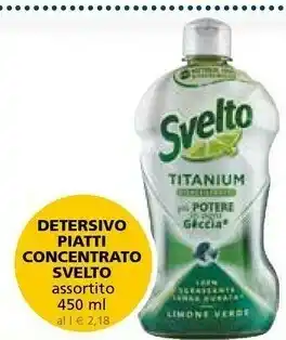 Svelto 8710847990755 Detersivo Per Piatti Gel 450 Ml