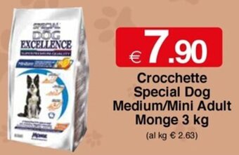 Crocchette Special Dog Medium/Mini Adult Monge 3 kg