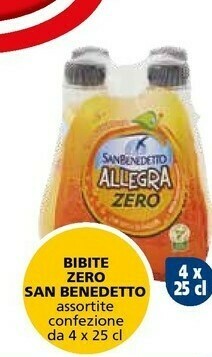 Il Gigante San Benedetto Bibite Zero offerta