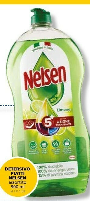Il Gigante Nelsen Detersivo Piatti offerta