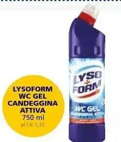 Il Gigante Lysoform Wc Gel Candeggina Attiva offerta