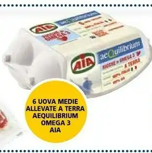 Il Gigante Aia 6 Uova Fresche Allevate A Terra offerta