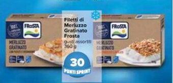 Carrefour Iper Filetti di Merluzzo Gratinato Frosta 360 g offerta