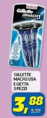 Risparmio Casa Gillette Mach3 Usa E Getta offerta