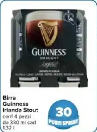 Birra Guinness Irlanda Stout conf 4 pezzi da 330 ml cad 1321