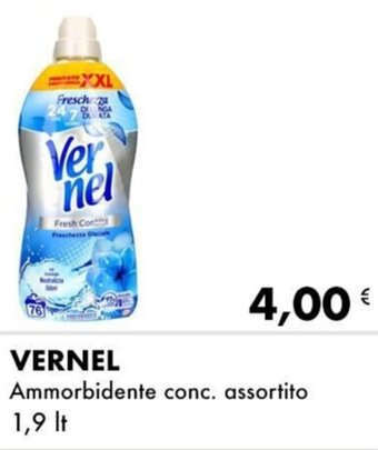 Iper Tosano VERNEL Ammorbidente conc. assortito 1,9 lt offerta