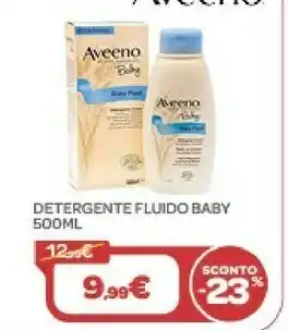 Bimbo Store Aveeno Detergente Fluido Baby offerta