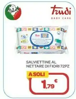 Bimbo Store Trudi Baby Care Salviettine Al Nettare Di Fiori offerta