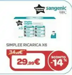Sangenic Simplee Ricarica