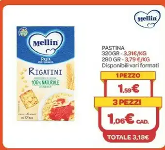 Bimbo Store Mellin Pastina offerta