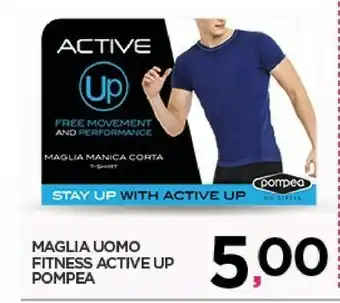 Pompea Maglia Uomo Fitness Active Up