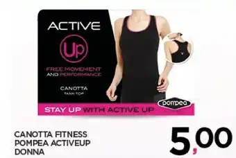 Pompea Canotta Fitness Activeup Donna