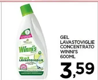 Despar Winni's Gel Lavastoviglie Concentrato offerta