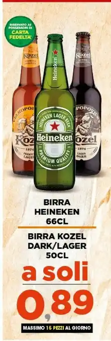 Despar Heineken Birra 660 G(ml) offerta