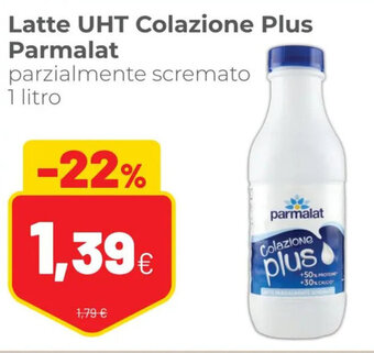Coop Latte UHT Colazione Plus Parmalat 1 litro offerta