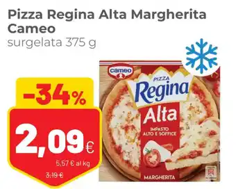 Coop Pizza Regina Alta Margherita Cameo 375 g offerta