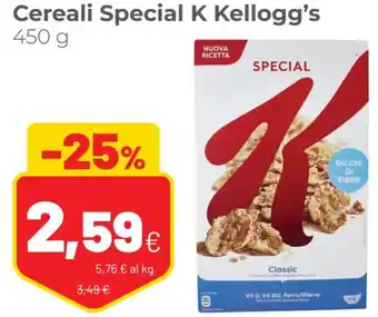 Coop Cereali Special K Kellogg's 450 g offerta