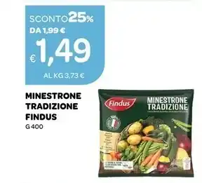 Ekom Findus minestrone tradizione offerta