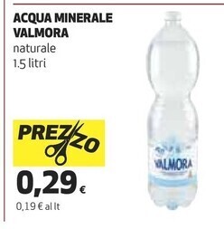 Valmora acqua minerale