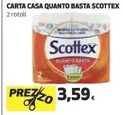 Coop Scottex carta casa quanto basta offerta