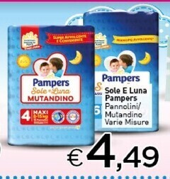 Crai Pampers sole e luna offerta