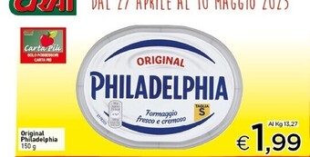 Crai Philadelphia original offerta