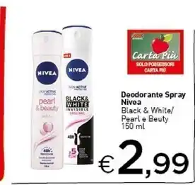 Crai Nivea deodorante spray offerta