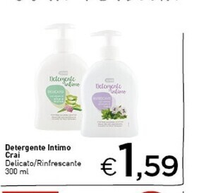 Crai Crai detergente intimo offerta