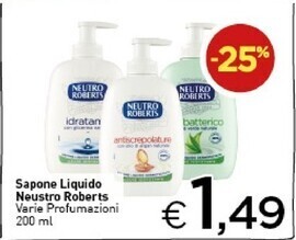 Crai Neutro roberts sapone liquido offerta