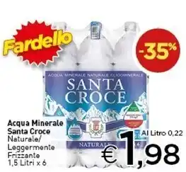 Crai Santa croce acqua offerta