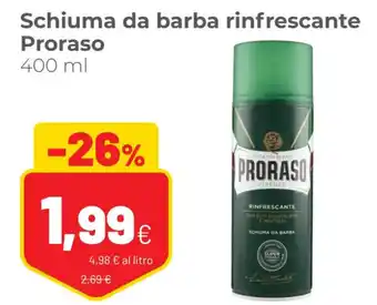 Coop Schiuma da barba rinfrescante 400 ml offerta