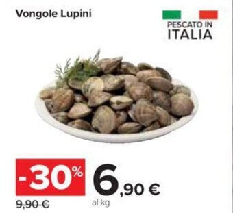 Carrefour Vongole Lupini offerta