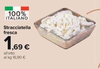 Carrefour Stracciatella fresca offerta