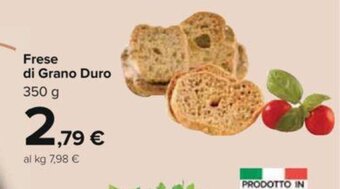 Carrefour Frese di Grano Duro 350 g offerta