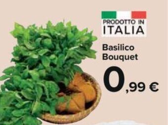 Carrefour Basilico Bouquet offerta