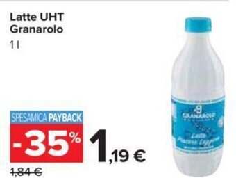 Carrefour Latte UHT Granarolo 1 l offerta