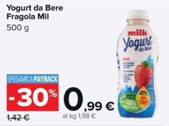 Yogurt da Bere Fragola Mil 500 g