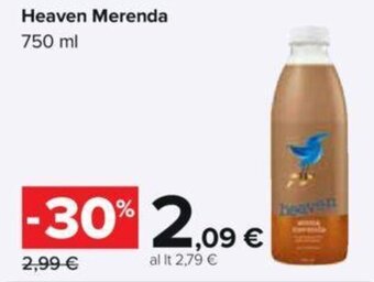 Carrefour Heaven Merenda 750 ml offerta
