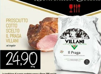 Conad Villani Prosciutto Cotto Scelto Il Praga offerta